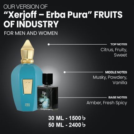 Our Version Of "Xerjoff - Erba Pura" FRUITS OF INDUSTRY