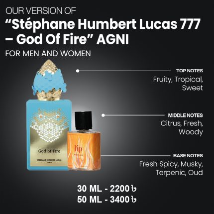 Our Version Of "Stéphane Humbert Lucas 777 - God Of Fire" AGNI