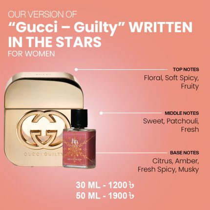 Our Version Of “Gucci – Guilty” WRITTEN IN THE STARS