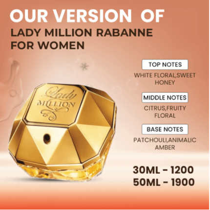 Our Version Of "Paco Rabanne - Lady Million"